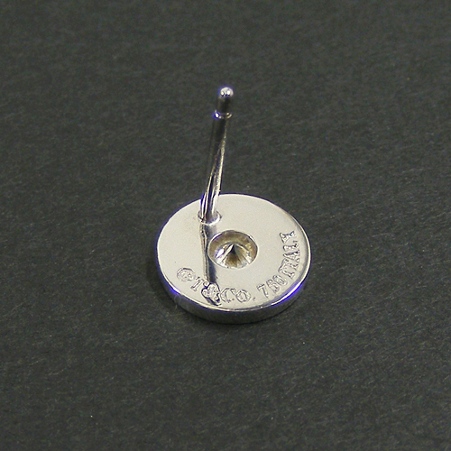 Tiffany 18K 1837 CIRCLE 1����Ʈ ���̾� �Ͱ��� (�����ȭ��) �̹���4 - ���̺��� �߰���ǰ